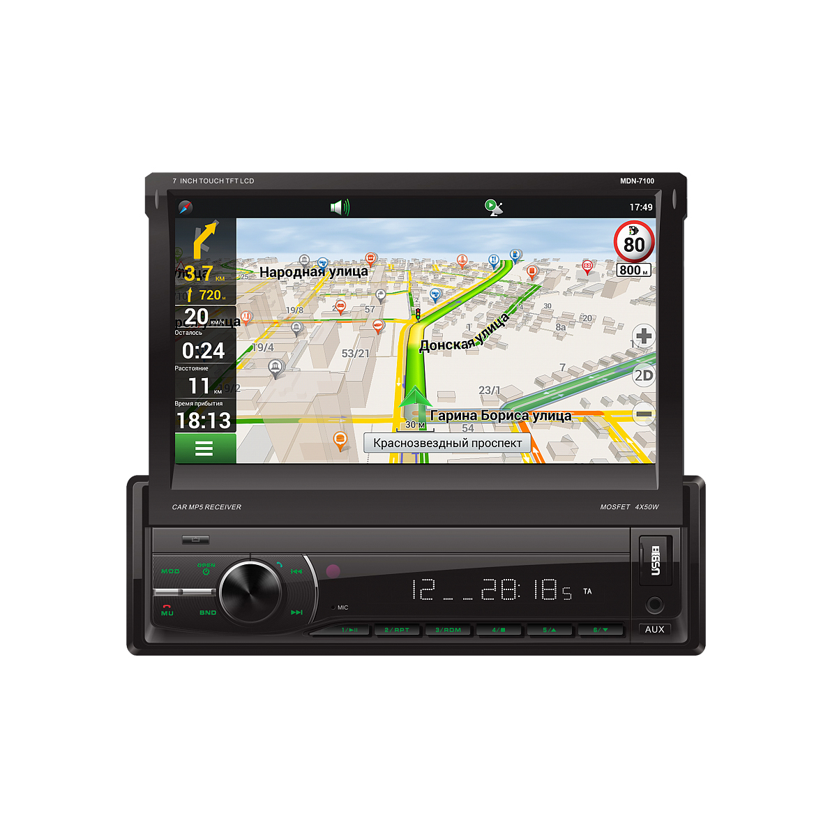 Мультимедиа с навигацией SKYLOR MDN-7100 1Din
Мультимедиа с навигацией SKYLOR MDN-7100 1Din