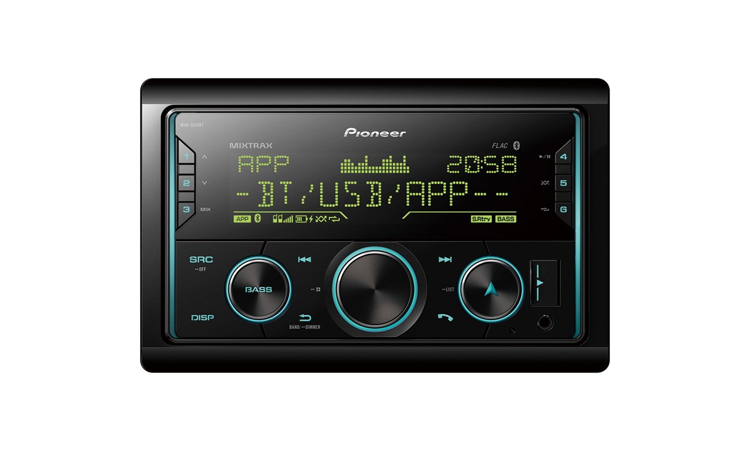 Автомагнитола Pioneer MVH-S620BT
Автомагнитола Pioneer MVH-S620BT