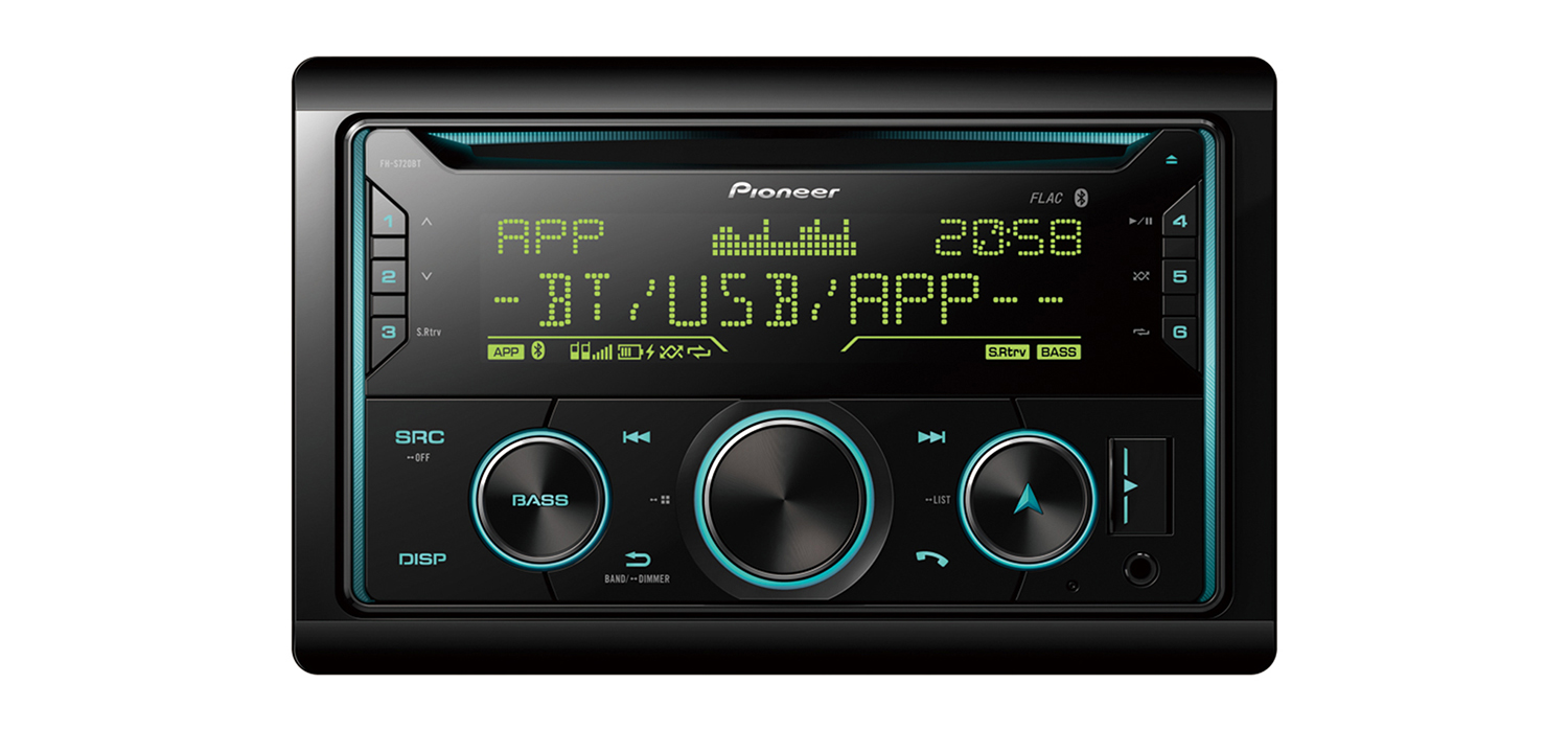 Автомагнитола Pioneer FH-S720BT 
Автомагнитола Pioneer FH-S720BT