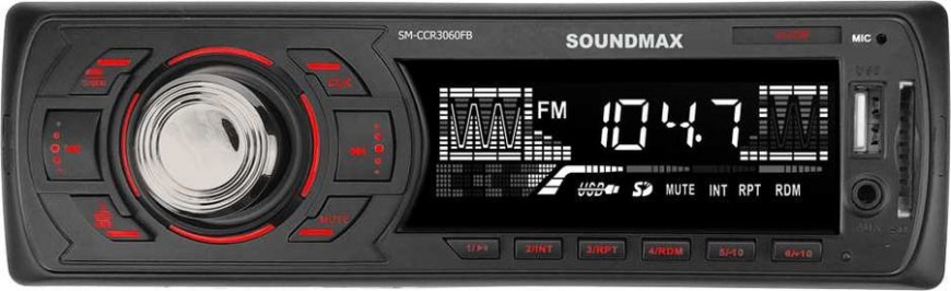 Автомагнитола Soundmax SM-CCR3060FB
Автомагнитола Soundmax SM-CCR3060FB