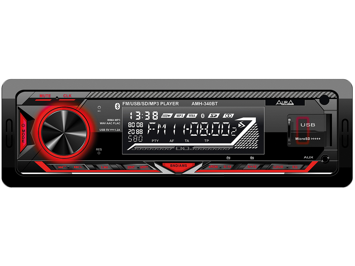 Автомагнитола Aura AMH-340BT
Автомагнитола Aura AMH-340BT