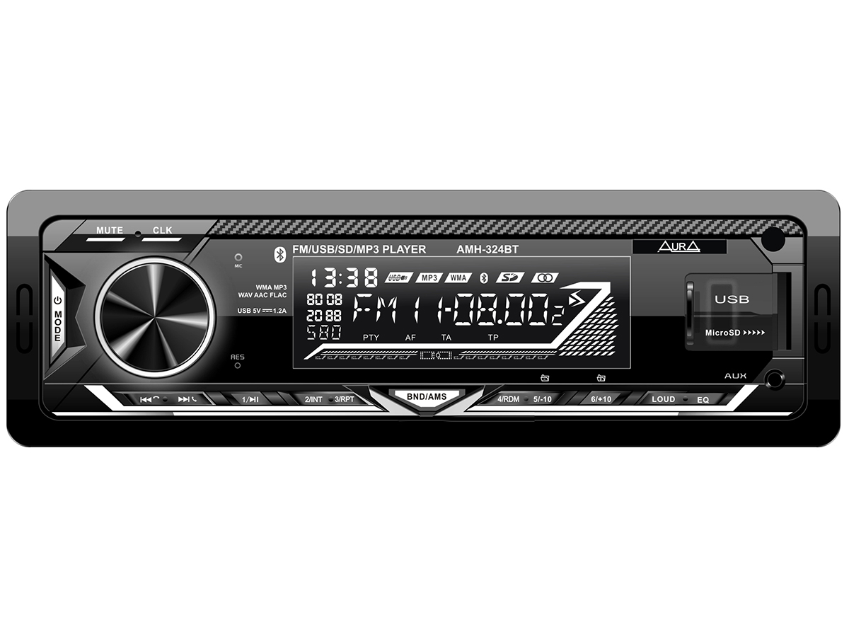 Автомагнитола Aura AMH-324BT
Автомагнитола Aura AMH-324BT