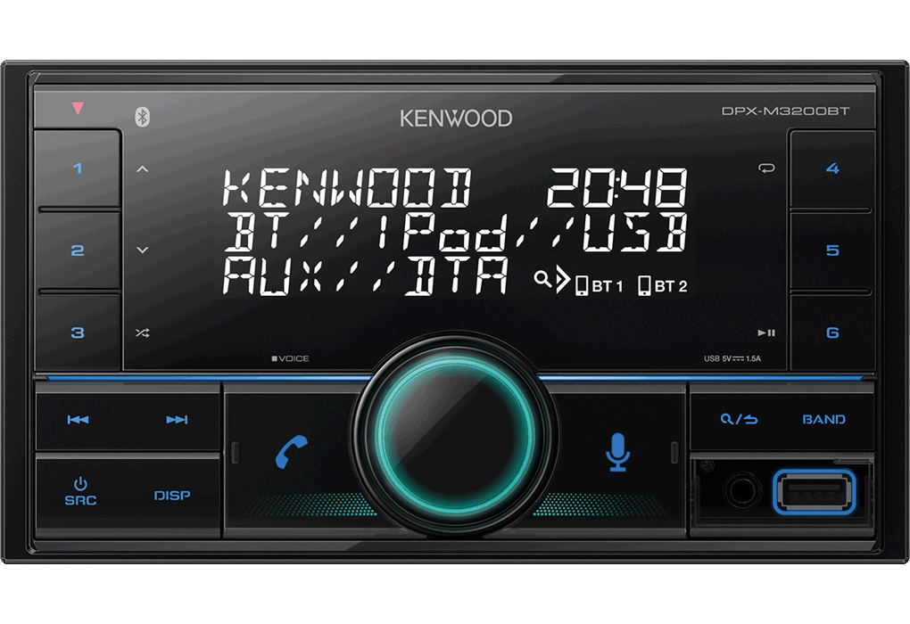 Автомагнитола Kenwood DPX-M3200BT
Автомагнитола Kenwood DPX-M3200BT