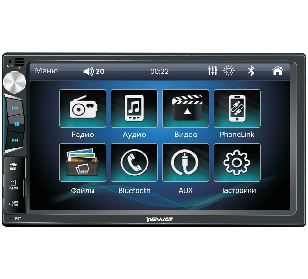 Автомагнитола Swat CHR-5150 2DIN 4x50Вт
Автомагнитола Swat CHR-5150 2DIN 4x50Вт