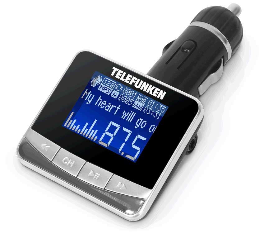 FM-трансмиттер Telefunken TF-FMT12
FM-трансмиттер Telefunken TF-FMT12