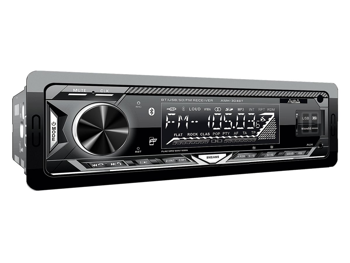 Автомагнитола AURA AMH-304BT USB
Автомагнитола AURA AMH-304BT USB