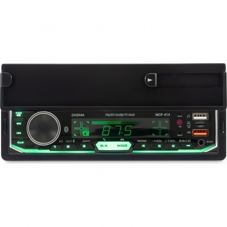 Автомагнитола Digma MCP-414 1DIN 4x45Вт v5.0 USB 2.0 AUX 4 ПДУ
Автомагнитола Digma MCP-414 1DIN 4x45Вт v5.0 USB 2.0 AUX 4 ПДУ