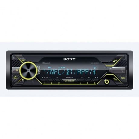Автомагнитола Sony DSX-A416BT 1DIN 4x55Вт v3.0 RDS
Автомагнитола Sony DSX-A416BT 1DIN 4x55Вт v3.0 RDS