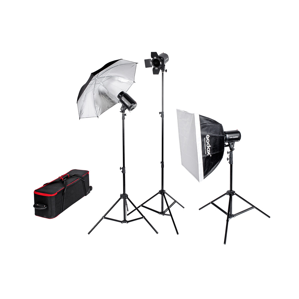 Комплект студийного оборудования Godox E250-D
Комплект студийного оборудования Godox E250-D