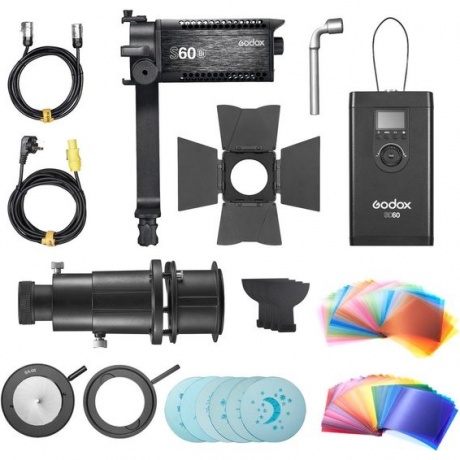 Комплект студийного оборудования Godox S60Bi-K1
Комплект студийного оборудования Godox S60Bi-K1