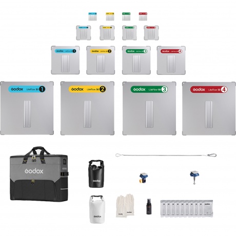 Комплект кино-рефлекторов Godox Knowled LiteFlow K1
Комплект кино-рефлекторов Godox Knowled LiteFlow K1