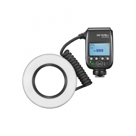 Вспышка для макросъемки Godox MF-R76S TTL для Sony
Вспышка для макросъемки Godox MF-R76S TTL для Sony