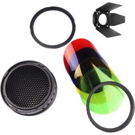 Шторки с набором фильтров Godox BD-08 для AD400Pro
Шторки с набором фильтров Godox BD-08 для AD400Pro