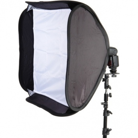 Софтбокс Falcon Eyes EB-060 (60*60cm) с переходником для накамерных вспышек
Софтбокс Falcon Eyes EB-060 (60*60cm) с переходником для накамерных вспышек