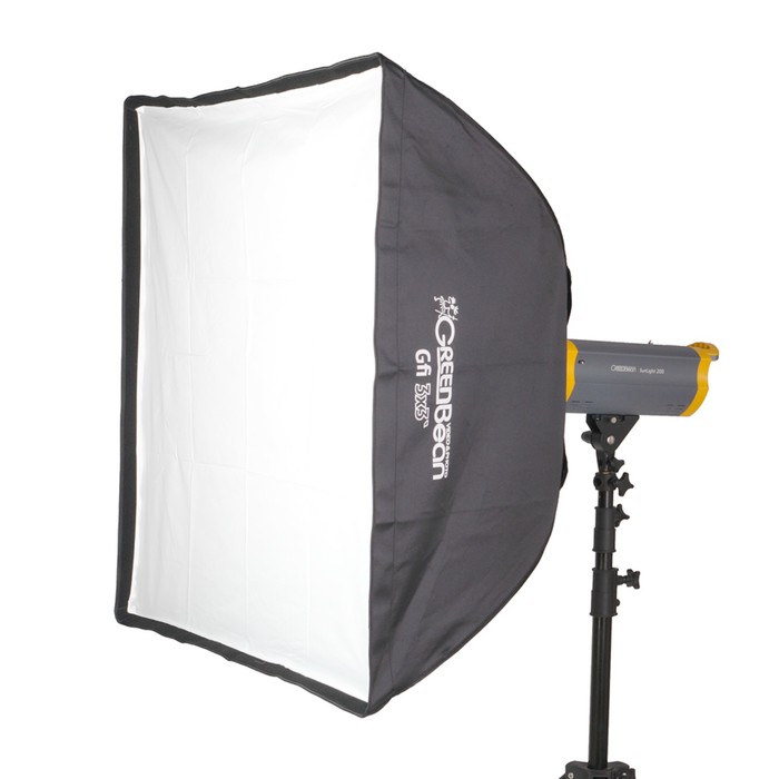 Софтбокс GreenBean GB GFi 3х3' (90х90 cm
Софтбокс GreenBean GB GFi 3х3' (90х90 cm