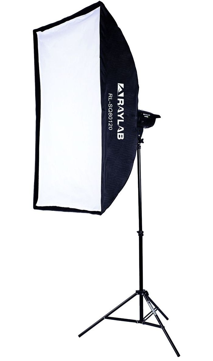 Быстроскладной софтбокс Raylab RL-SQ80120 80x120см
Быстроскладной софтбокс Raylab RL-SQ80120 80x120см
