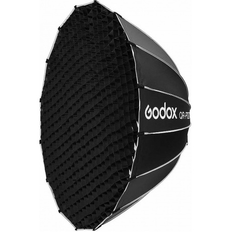 Софтбокс параболический Godox QR-P90T быстроскладной
Софтбокс параболический Godox QR-P90T быстроскладной