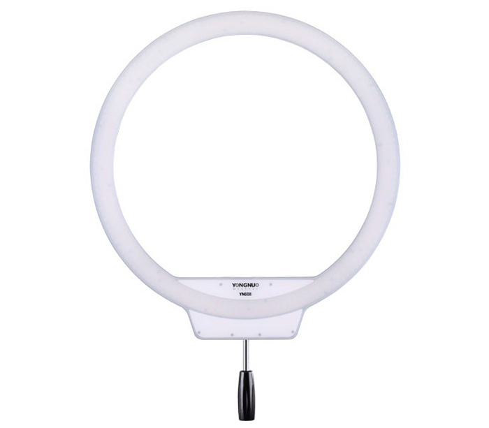 Осветитель светодиодный YongNuo YN608 , 608 LED, кольцевой, 3200-5500K
Осветитель светодиодный YongNuo YN608 , 608 LED, кольцевой, 3200-5500K