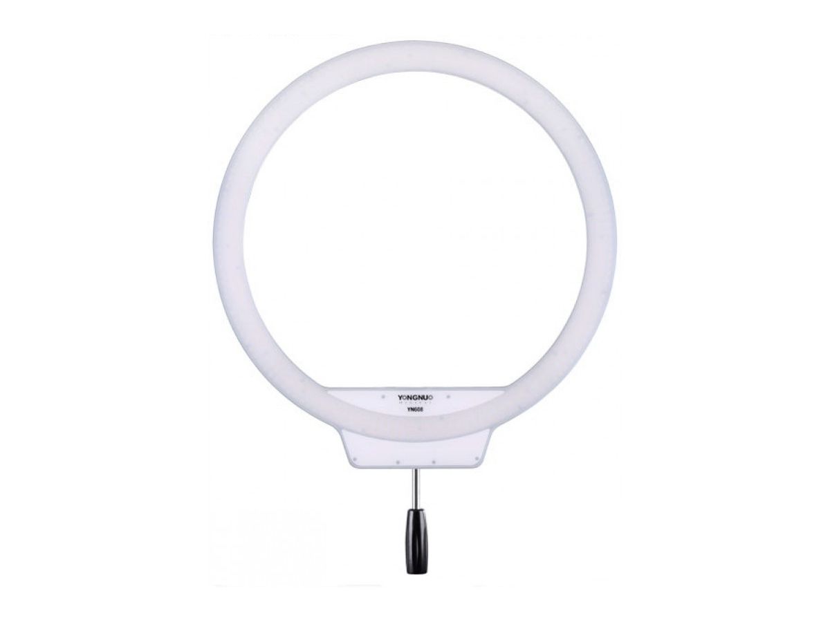 Кольцевой светодиодный осветитель Yongnuo YN-608 RGB 5500K
Кольцевой светодиодный осветитель Yongnuo YN-608 RGB 5500K