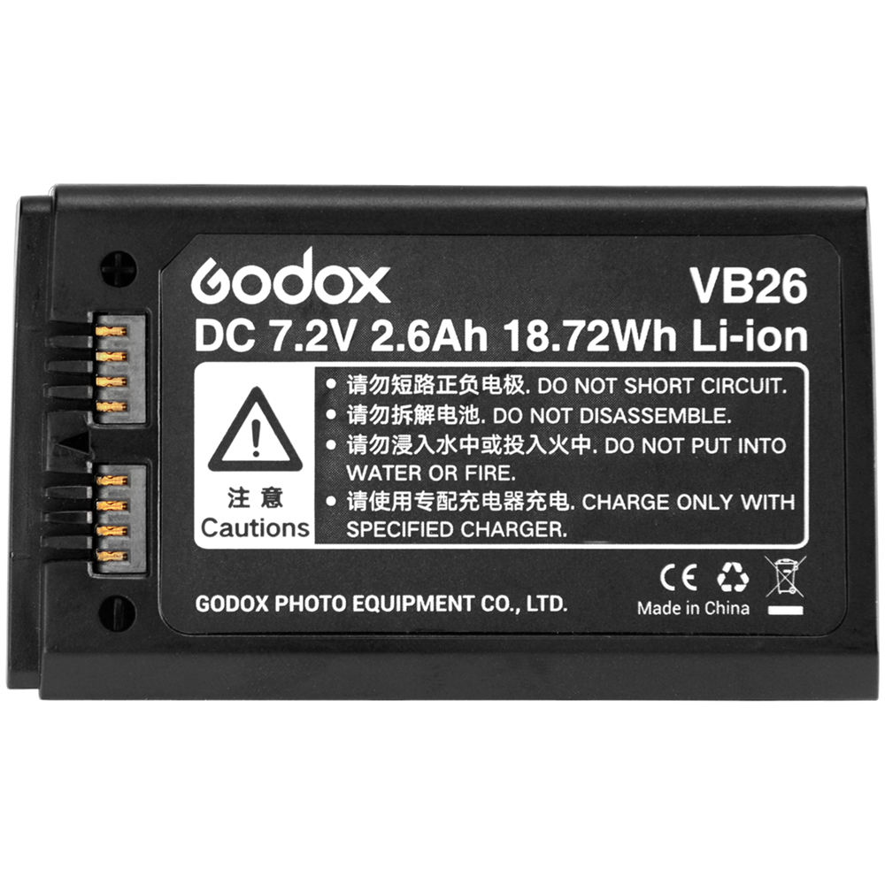 Аккумулятор Godox VB26 для V1
Аккумулятор Godox VB26 для V1