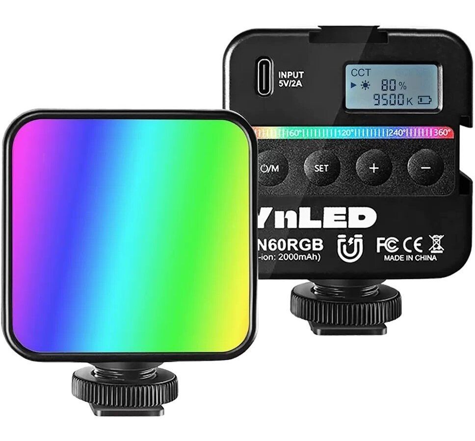 Осветитель светодиодный Yongnuo YN-60 RGB
Осветитель светодиодный Yongnuo YN-60 RGB