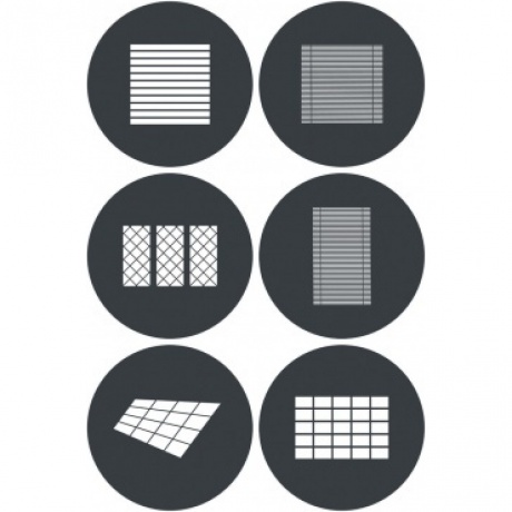 Набор масок гобо Godox Knowled GP-GS4 для GP
Набор масок гобо Godox Knowled GP-GS4 для GP