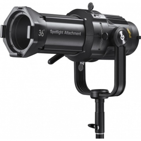 Проекционная насадка Godox VSA-36K с линзой 36°
Проекционная насадка Godox VSA-36K с линзой 36°