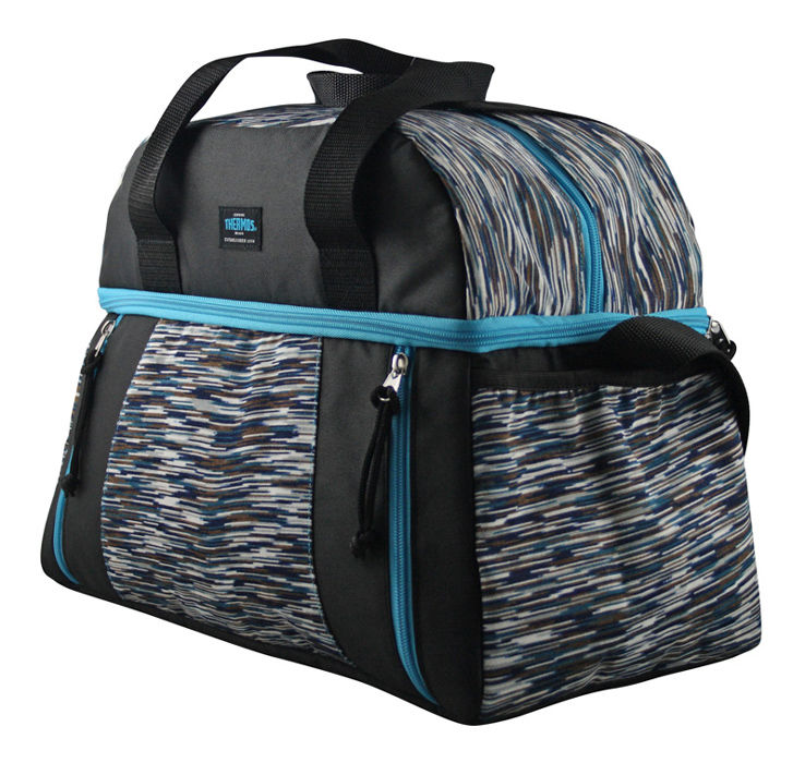 Сумка-термос Thermos Studio Fitness duffle bag черный/голубой (538710
Сумка-термос Thermos Studio Fitness duffle bag черный/голубой (538710