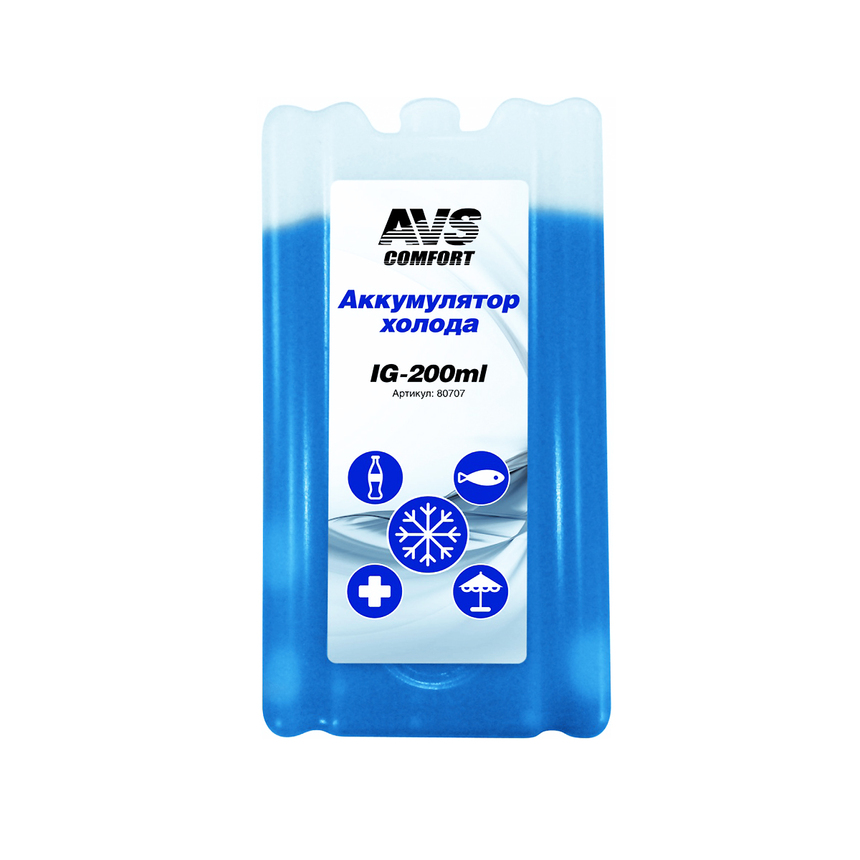 Аккумулятор холода AVS IG-200ml 80707
Аккумулятор холода AVS IG-200ml 80707