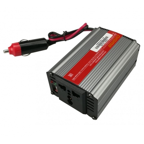 Инвертор Digma DCI-200 200Вт с 12В на 220В
Инвертор Digma DCI-200 200Вт с 12В на 220В
