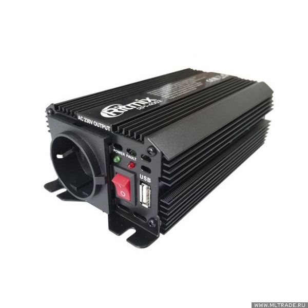 Автоинвертор Ritmix RPI-4002 400Вт
Автоинвертор Ritmix RPI-4002 400Вт