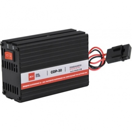 Преобразователь напряжения 24-12В ACV CDP-30 ток до 30А
Преобразователь напряжения 24-12В ACV CDP-30 ток до 30А
