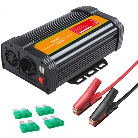 Автоинвертор Digma AI1000-12W 1000Вт
Автоинвертор Digma AI1000-12W 1000Вт