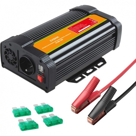 Автоинвертор Digma AI1000-12W 1000Вт
Автоинвертор Digma AI1000-12W 1000Вт