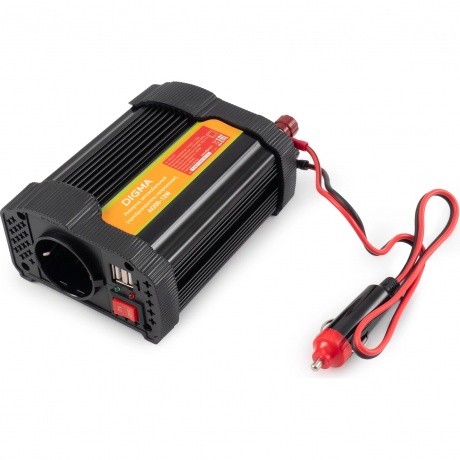 Автоинвертор Digma AI200-12W 200Вт
Автоинвертор Digma AI200-12W 200Вт