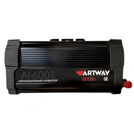 Инвертор Artway 12В/220В 600W
Инвертор Artway 12В/220В 600W