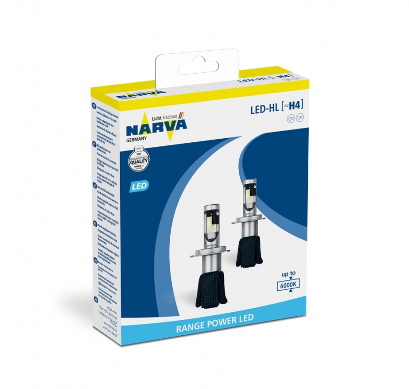 Лампа ксеноновая NARVA H4 Range Power LED 6000K 2 шт, 18004
Лампа ксеноновая NARVA H4 Range Power LED 6000K 2 шт, 18004