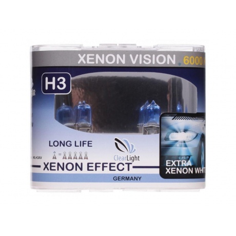 Лампа Clearlight H3 12V-55W XenonVision (компл., 2 шт.)
Лампа Clearlight H3 12V-55W XenonVision (компл., 2 шт.)