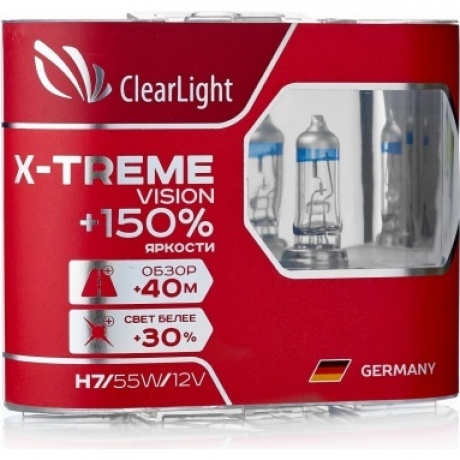 Лампа Clearlight H9 12V-65W X-treme Vision +150% Light (компл., 2 шт.)
Лампа Clearlight H9 12V-65W X-treme Vision +150% Light (компл., 2 шт.)
