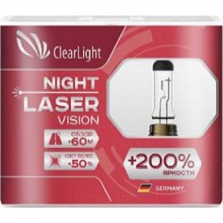Лампа Clearlight H11 12V-55W Night Laser Vision +200% Light (компл., 2 шт.)
Лампа Clearlight H11 12V-55W Night Laser Vision +200% Light (компл., 2 шт.)