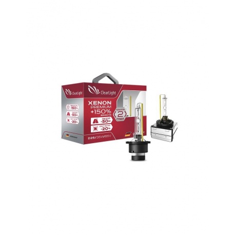 Лампа ксеноновая Clearlight Xenon Premium+150% D1S (1 шт)
Лампа ксеноновая Clearlight Xenon Premium+150% D1S (1 шт)