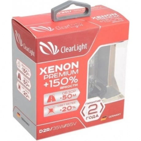 Лампа ксеноновая Clearlight Xenon Premium+150% D2R (1 шт)
Лампа ксеноновая Clearlight Xenon Premium+150% D2R (1 шт)
