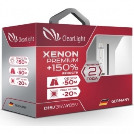 Лампа ксеноновая Clearlight Xenon Premium+150% H1 (1 шт)
Лампа ксеноновая Clearlight Xenon Premium+150% H1 (1 шт)