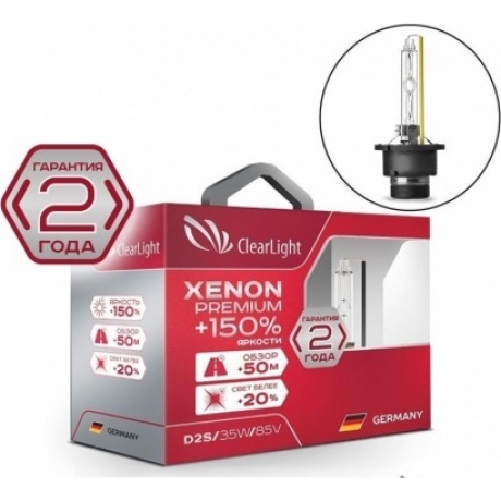Лампа ксеноновая Clearlight Xenon Premium+150% HB3 (1 шт)
Лампа ксеноновая Clearlight Xenon Premium+150% HB3 (1 шт)