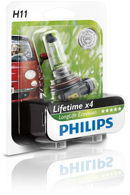 Лампа галогенная PHILIPS H11 LongLife EcoVision 3100K 12V 55W, 1шт, 12362LLECOB1
Лампа галогенная PHILIPS H11 LongLife EcoVision 3100K 12V 55W, 1шт, 12362LLECOB1