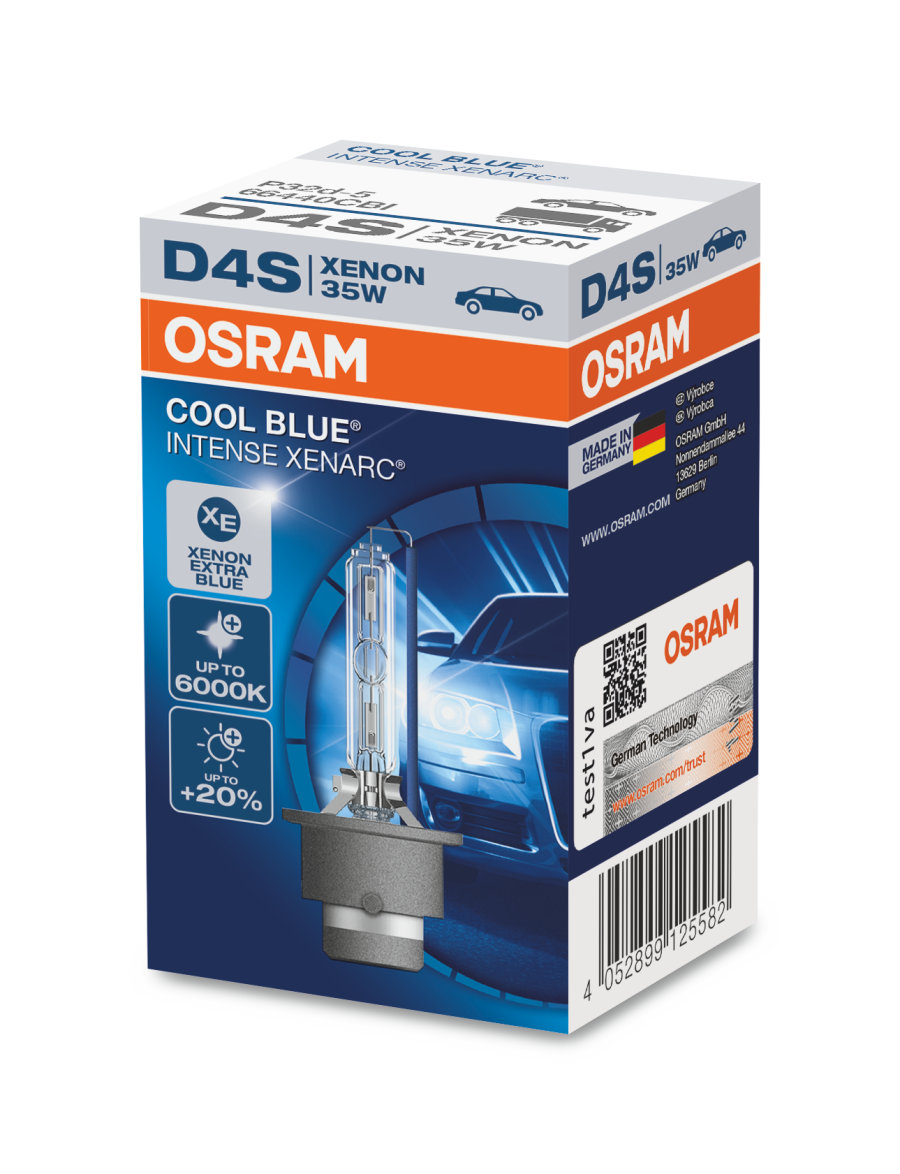Лампа автомобильная OSRAM D4S 35W P32d-5 Xenon Cool Blue Intense 6000K 42V, 66440CBI
Лампа автомобильная OSRAM D4S 35W P32d-5 Xenon Cool Blue Intense 6000K 42V, 66440CBI