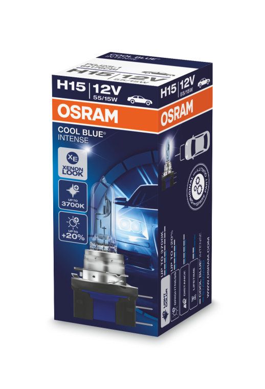 Лампа автомобильная OSRAM H15 (15/55) PGJ23t-1 Cool Blue Intense 3700K 12V, 64176CBI
Лампа автомобильная OSRAM H15 (15/55) PGJ23t-1 Cool Blue Intense 3700K 12V, 64176CBI