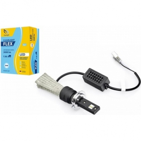 Лампа LED Clearlight Flex H7 3000 lm, 6000K, CLFLXLEDH7-1
Лампа LED Clearlight Flex H7 3000 lm, 6000K, CLFLXLEDH7-1