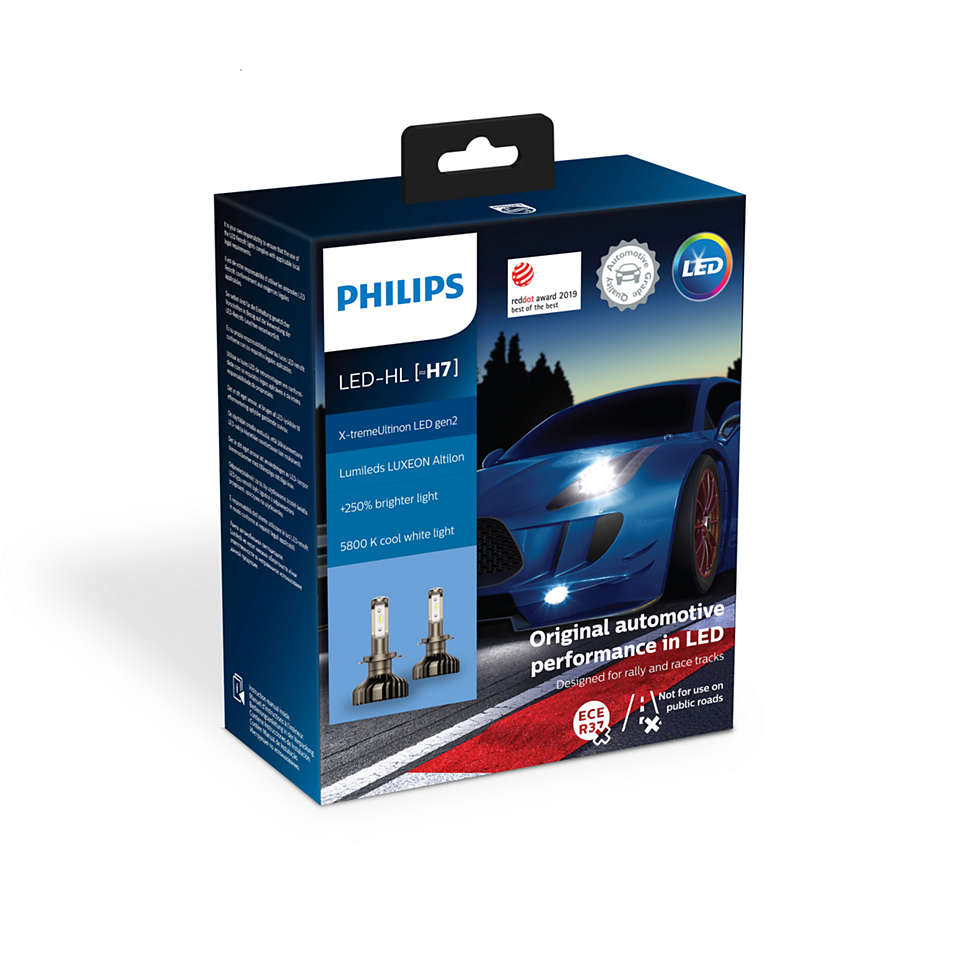 Лампа автомобильная Philips H7 X-treme Ultinon LED, 2шт (11972XUWX2)
Лампа автомобильная Philips H7 X-treme Ultinon LED, 2шт (11972XUWX2)