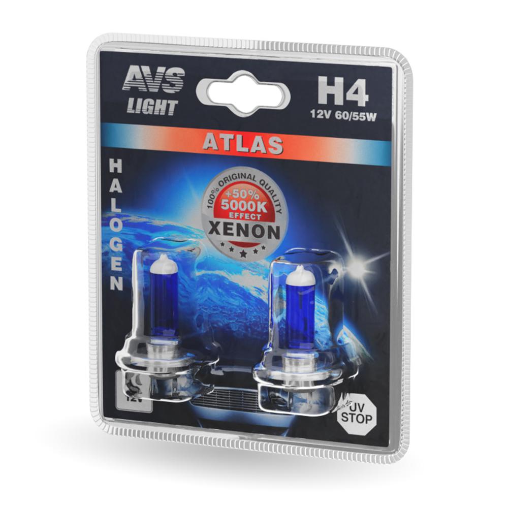 Лампа автомобильная AVS H4 Atlas12V 60/55W, 2шт (A78569S)
Лампа автомобильная AVS H4 Atlas12V 60/55W, 2шт (A78569S)